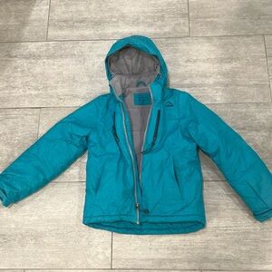 L.L.Bean girls ski/snowboard fleece-lined waterproof coat size S/8